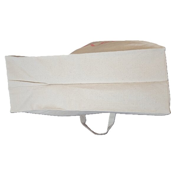 LuLaRoe Supply - "Head to Toe LuLaRoe" natural canvas tote  HTF - Picture 7 of 10